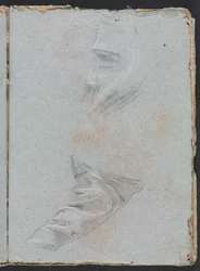Verona Schetsboek: Draperijstudie pagina 39