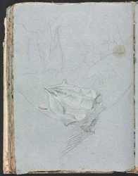 Verona Schetsboek: Draperijstudie pagina 84, 1760