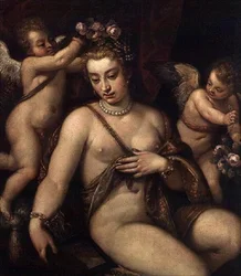 Venus en Cherubijnen
