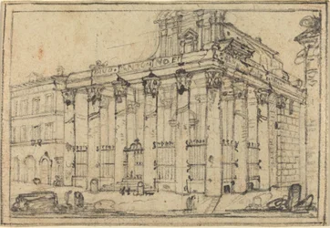 De tempel van Antoninus en Faustina