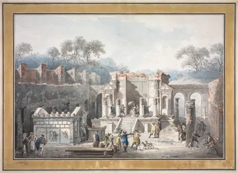 De Tempel van Isis in Pompeii