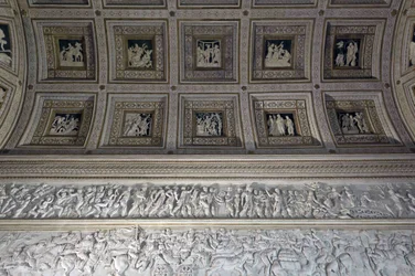 De Kamer van de Stucwerken Camera degli Stucchi van het Palazzo del Tè, 1526-1534