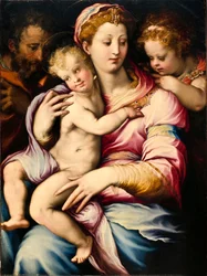 Heilige Familie met Johannes de Doper