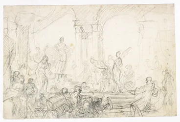 Koning Salomo en de Koningin van Sheba
