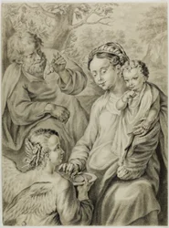 De Rest op de Vlucht naar Egypte, bekend als De Madonna della Pappa