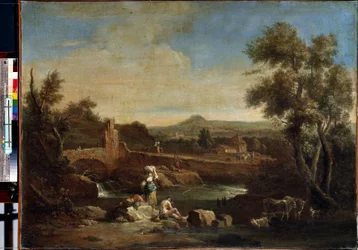 Landschap met een rivier