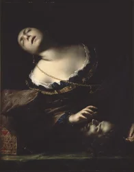 Herodias met het hoofd van de Doper, 1633-35