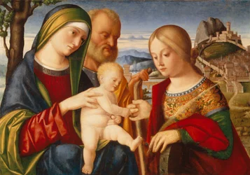 Het mystieke huwelijk van Sint-Catharina
