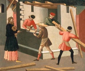 De bouw van de Tempel van Jeruzalem