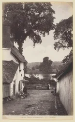 31 Exeter, Huisjes bij Countess Weir