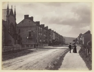 Pensarn, de straat, 1860-94