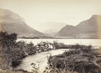 Snowdon, vanaf de Nantlle-meren (583)