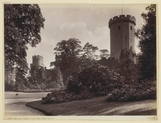 Warwick Castle, vanaf de Buitenhof