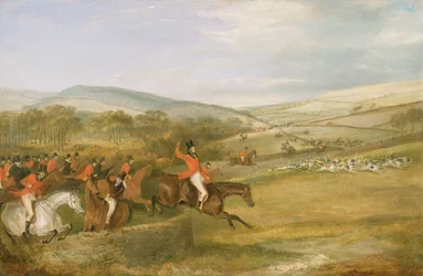 De Berkeley-jacht, in volle vaart, 1842