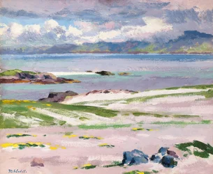 Naar Mull vanaf Choc Ard Anraidh, Iona