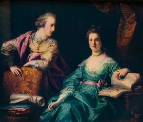 Isabel en Thomas Crathorne, 1767