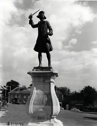 Standbeeld van generaal-majoor James Wolfe (1727-59)