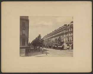 Boulevard des Capucines, hoek van Rue Louis le Grand, Parijs