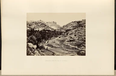 Jeruzalem, vanaf de bron van En-Rogel