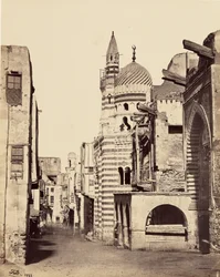 Straatbeeld in Caïro