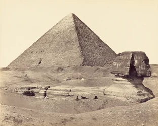 De Grote Piramide en de Sfinx