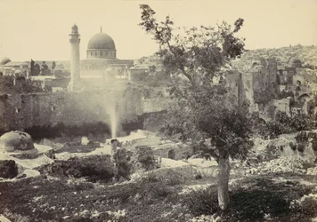 De Moskee van Omar, Jeruzalem, 1857