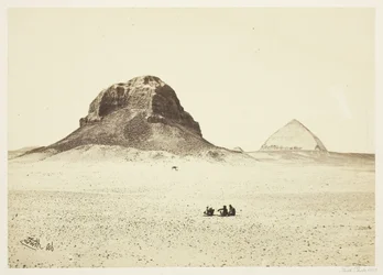 De Piramides van Dahshoor, 1857