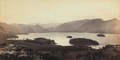 Het meer bij Derwentwater in Groot-Brittannië