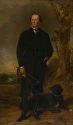 Portret van Orlando George Charles, 3e Graaf van Bradford, ca. 1839-78