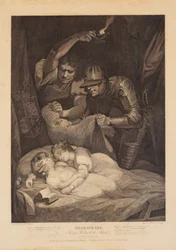 De moord op Eduard V en zijn jongere broer, de hertog van York. Uit William Shakespeares „Richard III”, vierde bedrijf, derde scène
