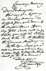 Een brief van Francis Leggatt Chantrey, 1839, 1904