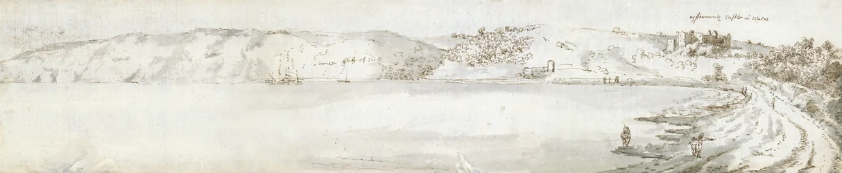 Oystermouth Kasteel, ca. 1678