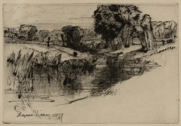 Een Achterwater, 1877