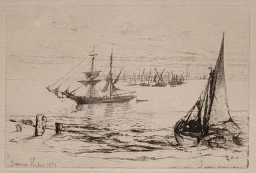 Een brik voor anker