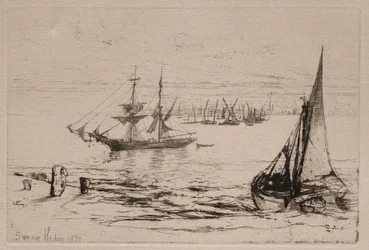 Een brik voor anker
