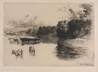 Een Lancashire Rivier, 1881