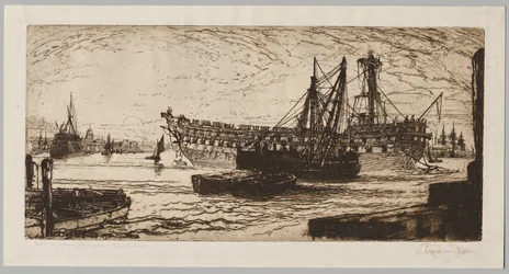 Het Uit elkaar Halen van de "Agamemnon," No. 1