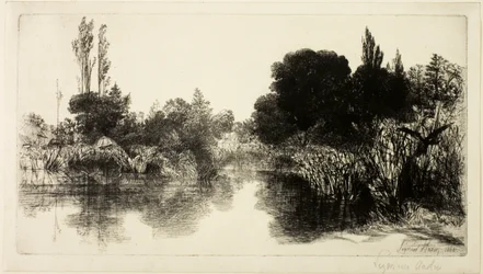 Shere Mill Pond, No. II (grote plaat)