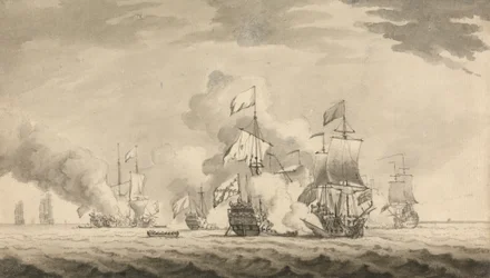 Schepen die Vuren