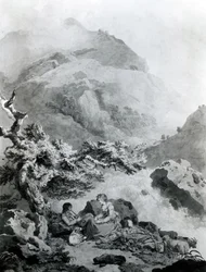 Illustratie bij Jean-Jacques Rousseau