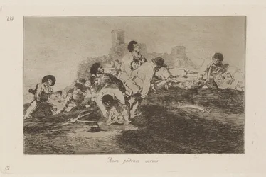 Ze kunnen nog van nut zijn, Plaat 24 uit Los desastres de la guerra (De rampen van de oorlog)