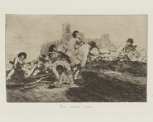 Aun podrán servir (Ze kunnen nog van nut zijn), pl. 24 uit de serie Los desastres de la guerra (De rampen van de oorlog)