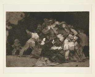 Disparate general (Algemene dwaasheid), pl. 9 uit de serie Los proverbios