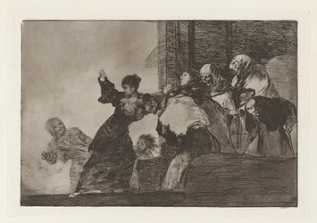 Disparate pobre, ook bekend als Twee hoofden zijn beter dan één, uit de serie Los disparates