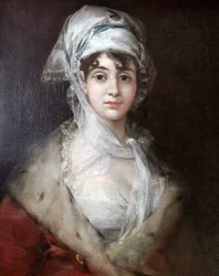 Portret van de Actrice Antonia Zarate