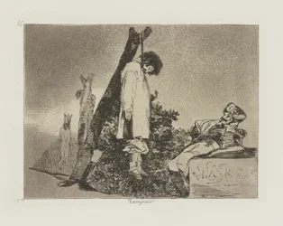 Ook niet., pl. 36 uit de serie Los desastres de la guerra (De Rampen van de Oorlog)