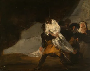De opgehangen monnik, ca. 1810