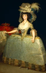 Portret van Maria Luisa van Parma