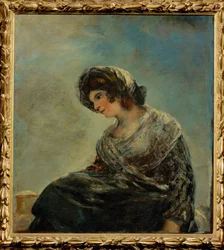 Het melkmeisje van Bordeaux (schilderij op doek)