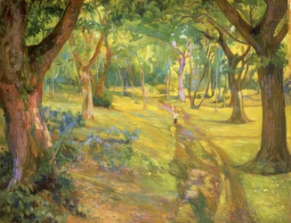 Het bos – 1923 – Olieverf / doek – 90x68 cm